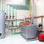 What should be the area of ​​a freestanding gas boiler?