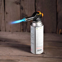 Gasbrännare för sprayburkar: sorter och funktionsprincip + nyanser av val och användning