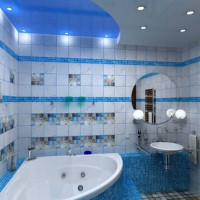 Pareiza vannas istabas apgaismojums: dizaina paņēmieni + drošības standarti