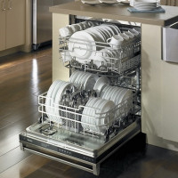 Pārskats par Bosch SMS24AW01R trauku mazgājamo mašīnu: vidēja cenu segmenta cienīgs pārstāvis