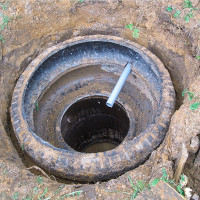 Comment organiser une fosse septique à partir de pneus de vos propres mains: instructions étape par étape
