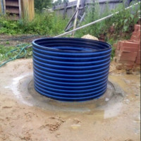 Plastic insert in the well: step-by-step installation instructions