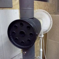 DIY gaisa siltummainis skurstenim: ražošanas piemēri un meistaru padomi