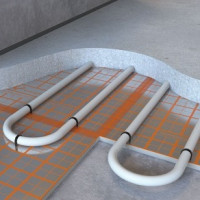 How to make a water heated floor under linoleum: design rules and an overview of installation technology