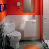 Kampinis tualetas su rezervuaru: privalumai ir trūkumai, tualeto įrengimo kampe schema ir ypatybės