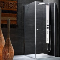 En duschkabins enhet utan pall: detaljerade monteringsanvisningar