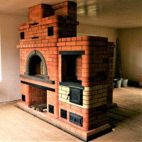Russian stove with stove: masonry technology of the Russian stove with diagrams and detailed procedures