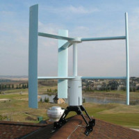 Gör-det-själv vertikal vindkraftgenerator: hur man monterar en vindkraftverk med en vertikal rotationsaxel