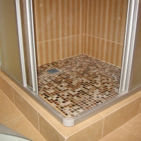 Tile shower tray: detailed construction instructions