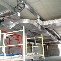 How to install ventilation pipes: mounting technologies for wall and ceiling mounting