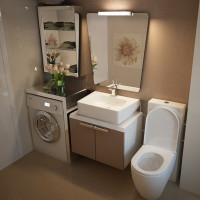 Fürdőszoba szekrény: jobb választani + a telepítés módja