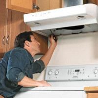 How to install a hood above a gas stove: step-by-step installation instructions