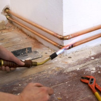 Installation of copper heating pipes: features of the technology of work