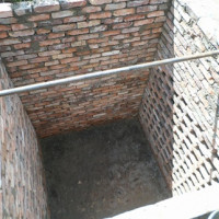 How to build a drain pit of brick: options and methods of arrangement