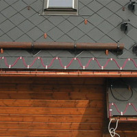 Latakų šildymas: stogo ir latakų šildymo sistemos montavimas pasidaryk pats