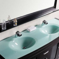 Lavabo double dans la salle de bain: un aperçu des solutions populaires et des nuances de montage