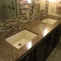 Countertop for the bathroom under the sink: types, how to choose and install correctly