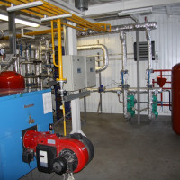 Gas boiler room for an apartment building: norms and rules of arrangement