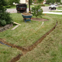 How to make garden drainage with your own hands: analysis of arrangement technology