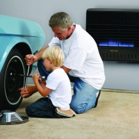 Garažų šildytuvai: pagrįsti patarimai, kaip išsirinkti geriausią šildytuvą