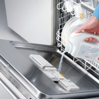 Polvo para lavavajillas: calificación de los medios más efectivos