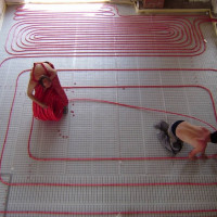 Calculation of pipes for underfloor heating: selection of pipes according to parameters, choice of laying step + calculation example