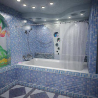 Lempos vonios kambaryje ant lubų: tipai, išdėstymo principai, montavimo niuansai