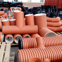 Corrugated pipes for external sewage: types, rules and standards of application