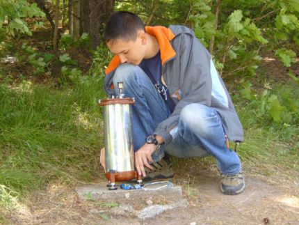 Hydroscopic exploration - groundwater search method