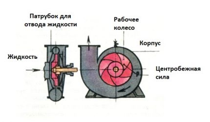 The principle of the pump Aquarius