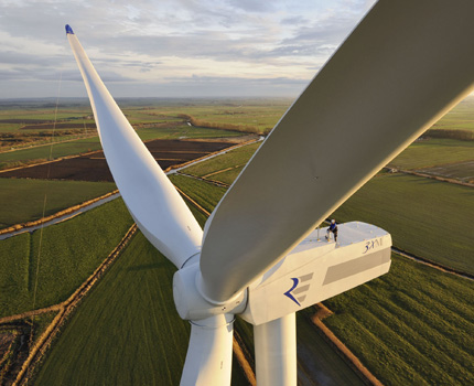 Molinos de viento: un tipo de fuente de energía alternativa