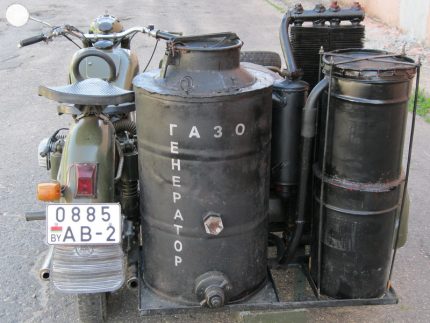 Homemade gas generator