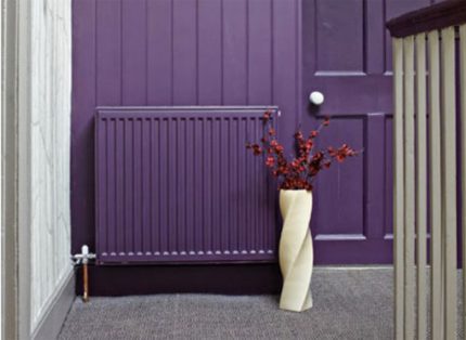 How interesting to paint a heating radiator