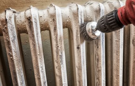 How to prepare a radiator for painting
