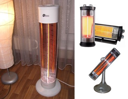 Carborne infrared heater for home