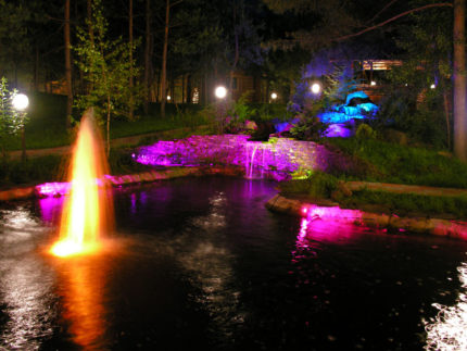 Światła fontannowe