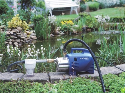 What is a surface pump for fountains