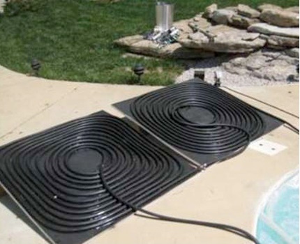 DIY solar heating system