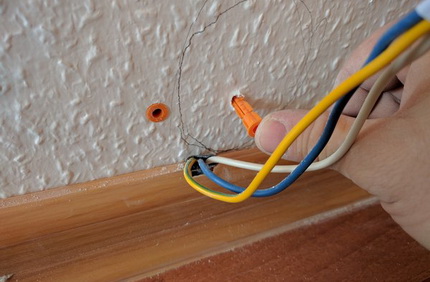 Installing an outlet