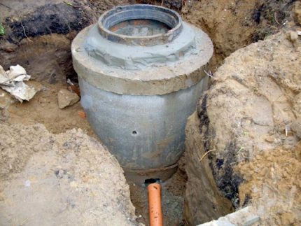 Concrete well