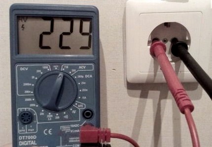 Multimeter voor elektrische metingen