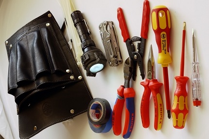 Tool kit for electrician