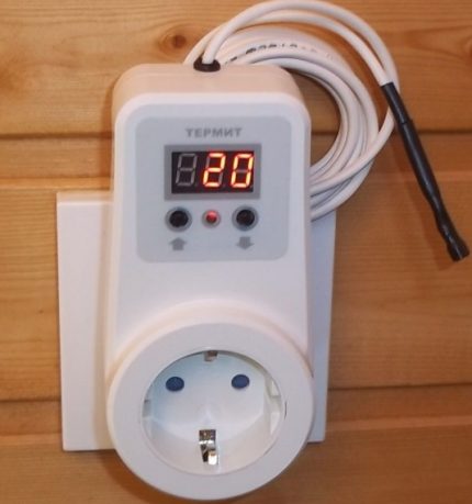Thermostat mit Fernbedienungssensor