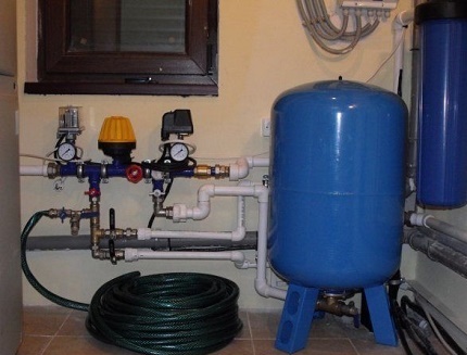 Hodnota nádrže v systému zásobování vodou