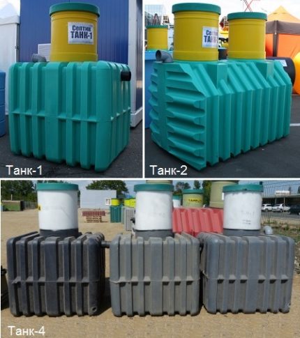 Modifications of septic tanks