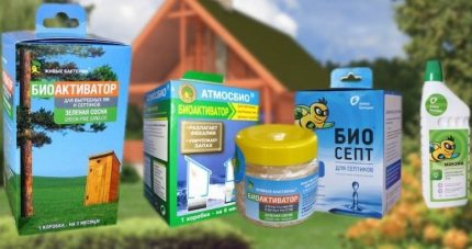 Bioactivators for summer cottages