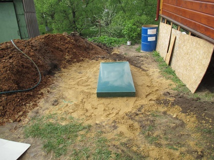 How to install a septic tank Tver without using equipment