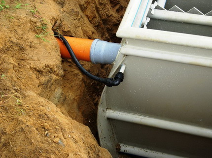 Pag-install ng isang septic tank Tver