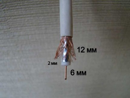 Préparation des câbles