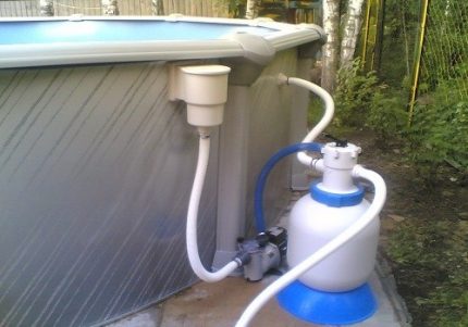 Why pool water is cleaned with a filter